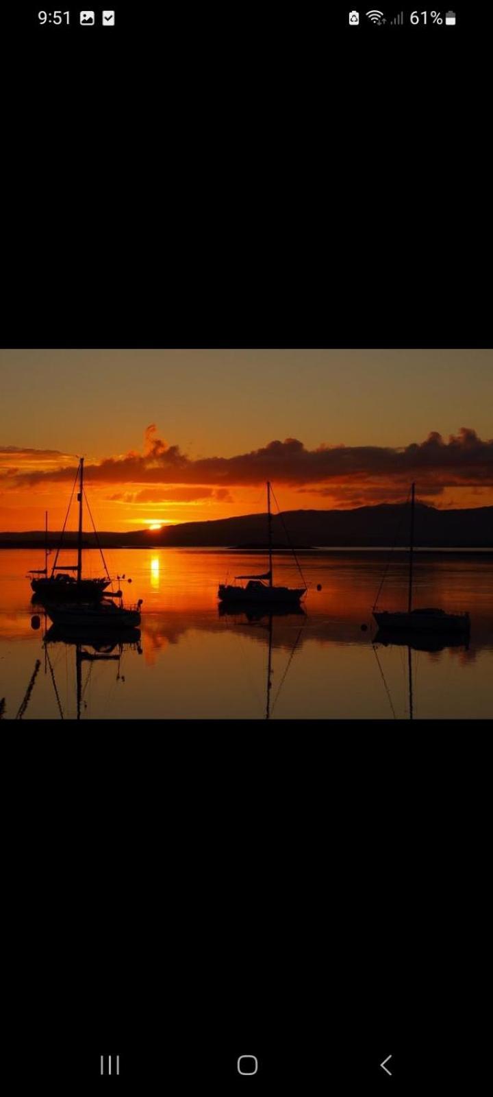 Panoramic Harbour View Apartment Oban Exterior foto